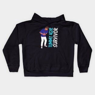 Tummy Ache Survivor Kids Hoodie